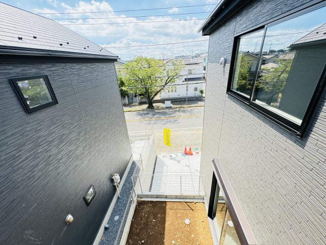 松戸市小金原５丁目新築戸建（小金原23-2期）の展望|バルコニーより道路側眺望