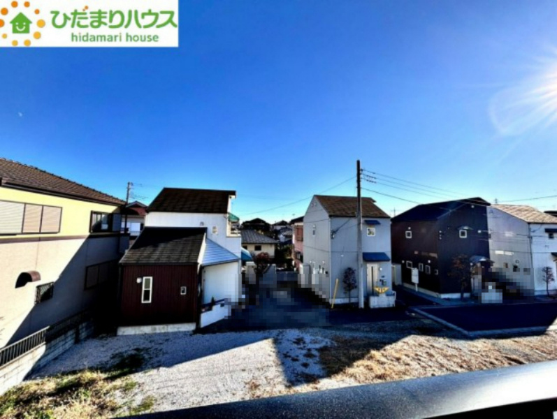 上尾市上　23期　新築一戸建て　グラファーレ　02の前面道路含む現地写真|眺望良好