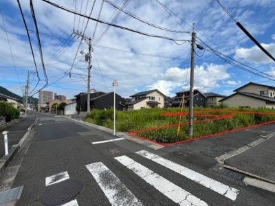 【前面道路含む現地写真】 | 鳥取市行徳 ３丁目土地