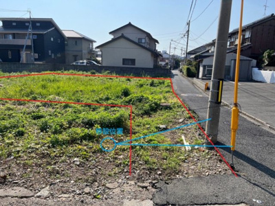 【前面道路含む現地写真】 | 鳥取市行徳 ３丁目土地