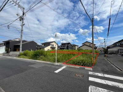 【前面道路含む現地写真】 | 鳥取市行徳 ３丁目土地