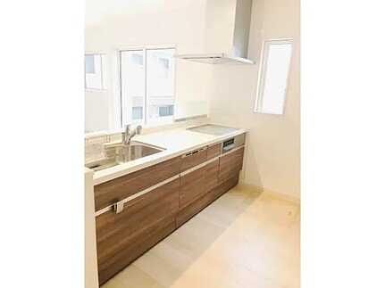 広島市安芸区中野７丁目　新築一戸建て(全2棟)のキッチン