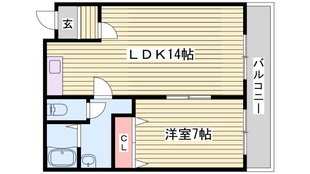 シティライフ北条の間取り