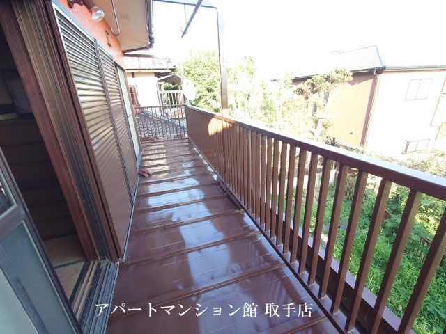 羽根野すえ邸３のバルコニー