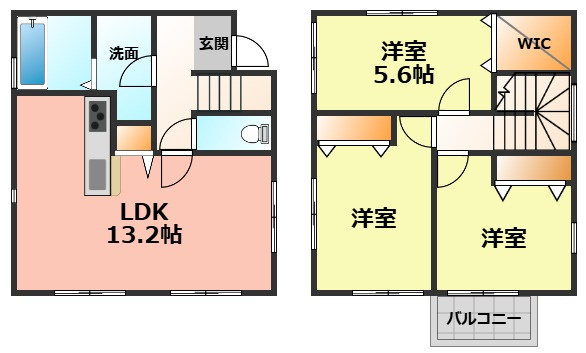 【間取り】 | 清須市上条戸建