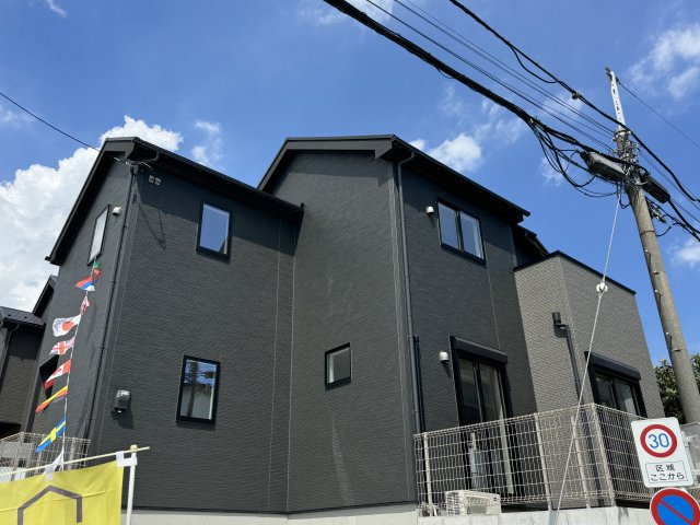 松戸市小金原５丁目新築戸建（小金原23-2期）の外観|2号棟外観・完成済み内覧可能です！