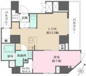 【間取り】 | 50.32㎡／1LDK【ワーフ文京茗荷谷】
