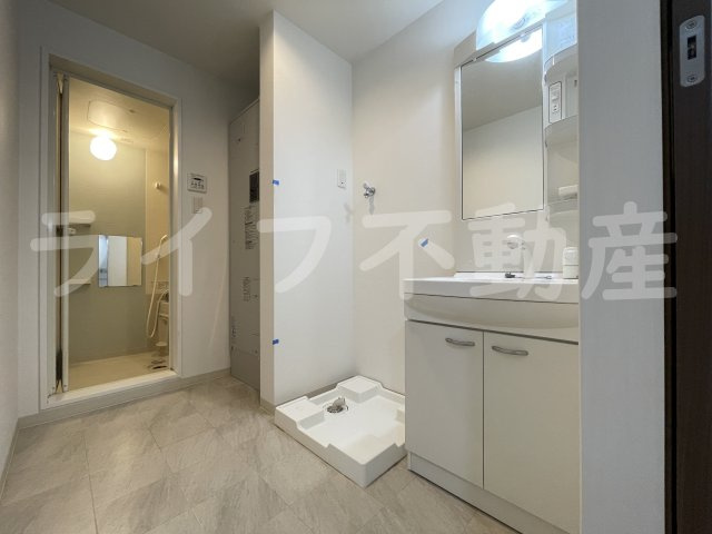 カーサベルデの洗面所