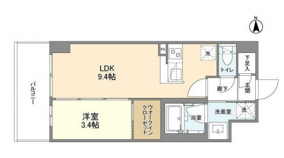 【間取り】 | アヴェニール中崎