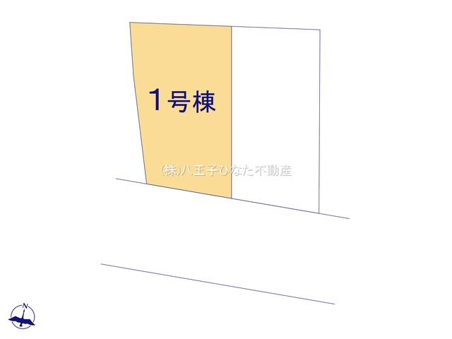 『八王子市新築戸建て』八王子市長沼町699-2【仲介手数料無料】　１０期の区画図|～仲介手数料無料☆八王子ひなた不動産～八王子市長沼町　新築戸建て