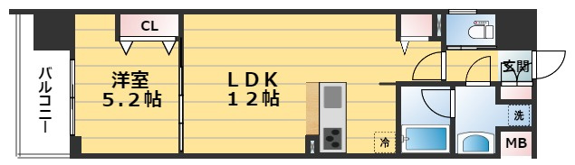 ベラジオ雅び京都三条通の間取り