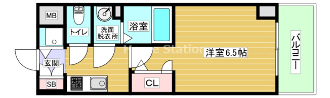 【間取り】 | JMFレジデンス海老江