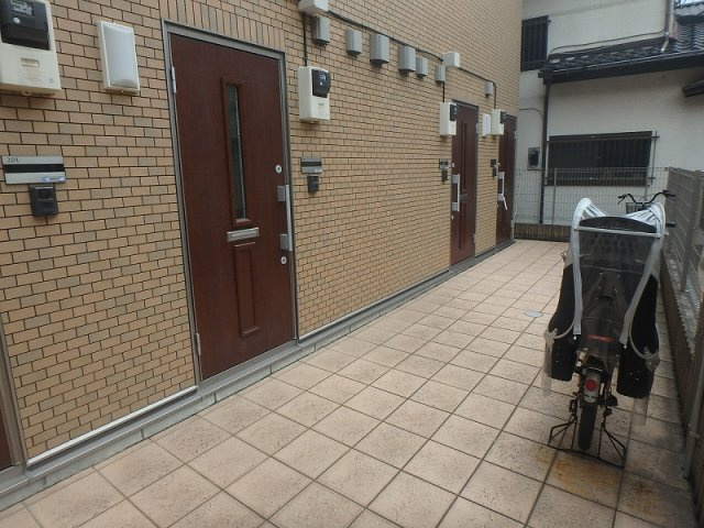 カーサデマジョのエントランス