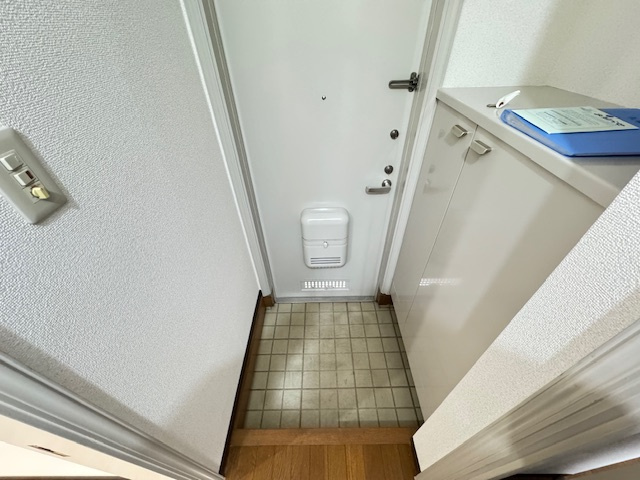 リトルバレイＡ棟の玄関