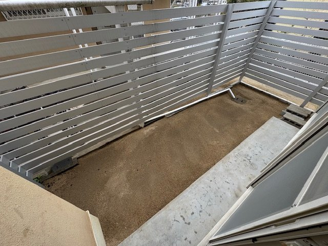 リトルバレイＡ棟のバルコニー