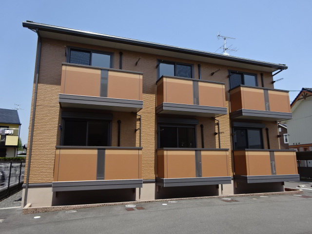 倉敷市福島のアパートの外観