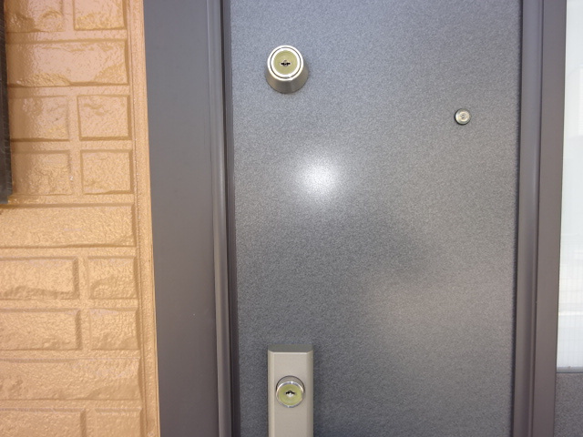 倉敷市福島のアパートのセキュリティ|ダブルキー