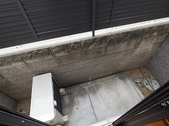 シャーメゾン本山北町のバルコニー