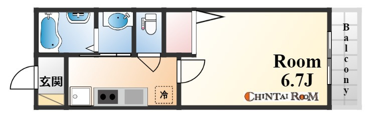 シャーメゾン本山北町の間取り