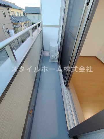 パティオ王ヶ崎町のバルコニー