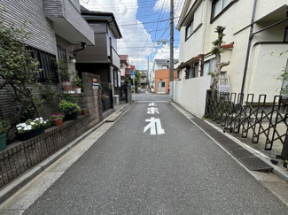【前面道路含む現地写真】 | 西側：4.0ｍ道路 交通量少な目で、小さなお子様にも安心の立地です♪