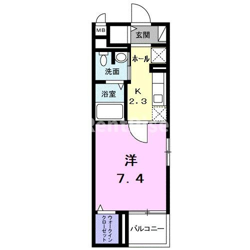 ステーション　いこいの間取り|間取図