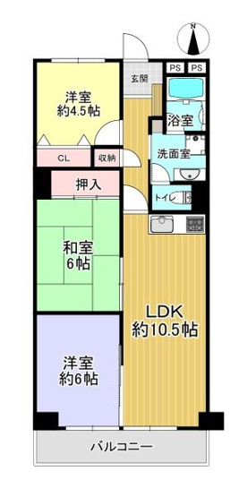 【間取り】 | メゾン枚方リバーサイド