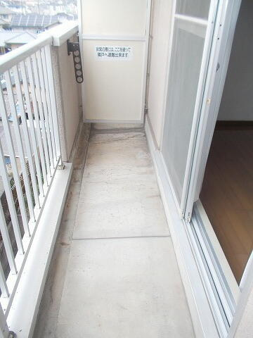 アースウエルのバルコニー