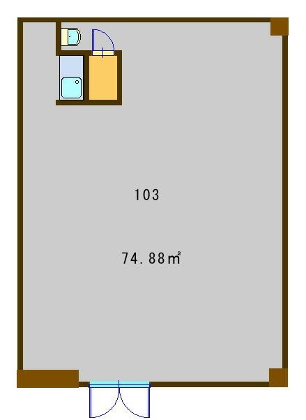 和讃テナントの間取り