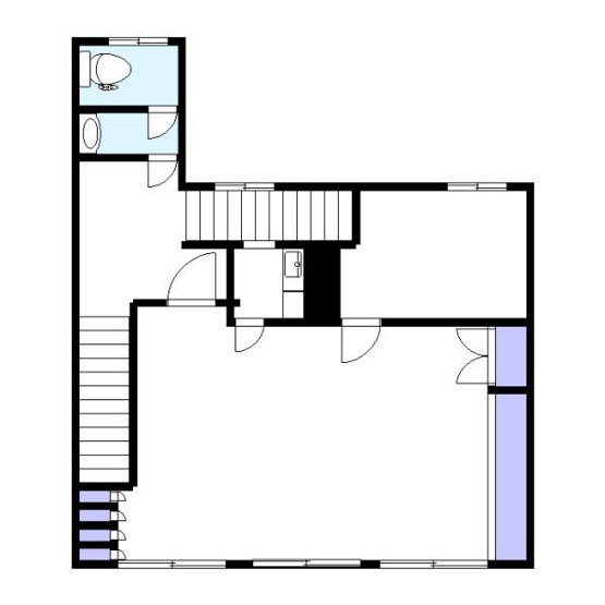 【間取り】 | 博労町テナントビル２階