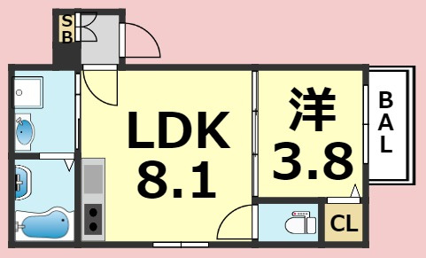 【間取り】 | エルピスハイツ1