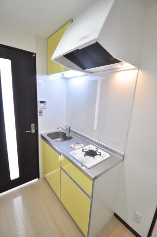 大阪市都島区都島本通４丁目の賃貸マンションのキッチン