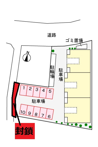 ノースフライトの区画図