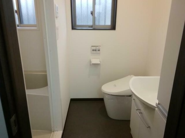 杉並区西荻南２丁目のアパートの洗面所