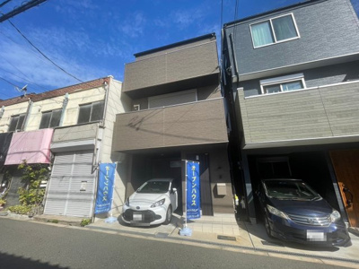 【前面道路含む現地写真】 | 住吉小・令和２年建築・リフォーム渡し・即入居可・住吉区万代６丁目 | 前面道路含む現地写真です