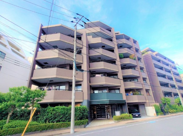 クレストフォルム清澄庭園リバーウイング　73.14㎡　角　部屋の外観