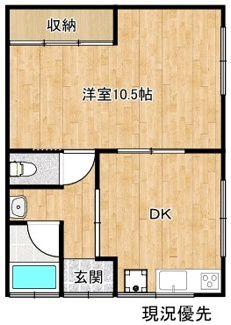 【間取り】 | コーポまるも