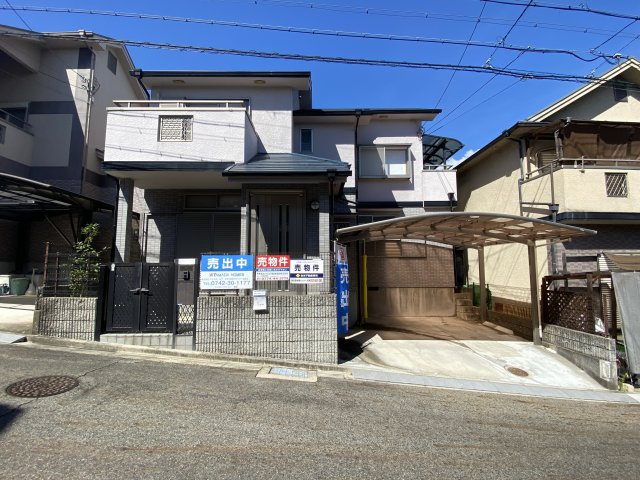 京田辺市薪畠　リノベーション住宅の外観|外観は落ち着いています