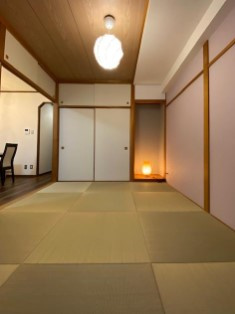 【和室】 | サニークレスト伊東 | 琉球畳