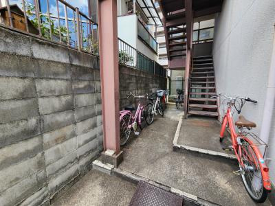 ハイツ南衣田の駐車場|駐輪スペース