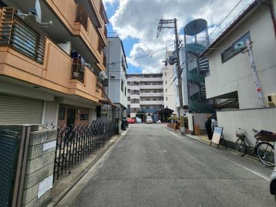 ハイツ南衣田の周辺|前面道路