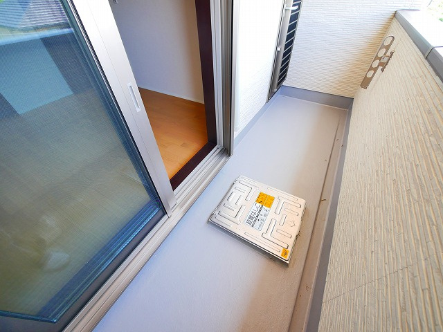 アイメゾン誓願寺のバルコニー