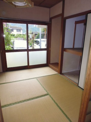 道祖町貸家の和室|4.5帖の和室です。