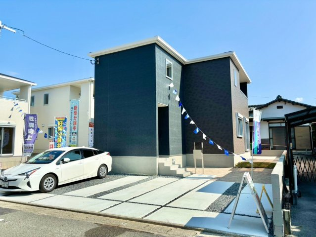 大牟田市船津町２丁目の新築一戸建の駐車場