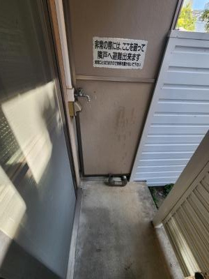 メゾンドゼフィールの設備|洗濯機は室外設置