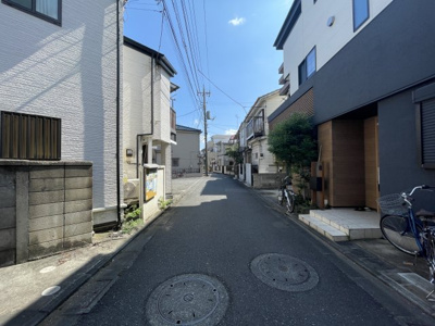 【前面道路含む現地写真】 | 足立区江北3丁目土地