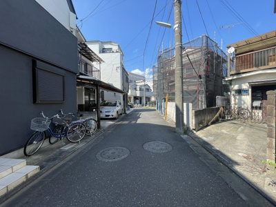 【前面道路含む現地写真】 | 足立区江北3丁目土地