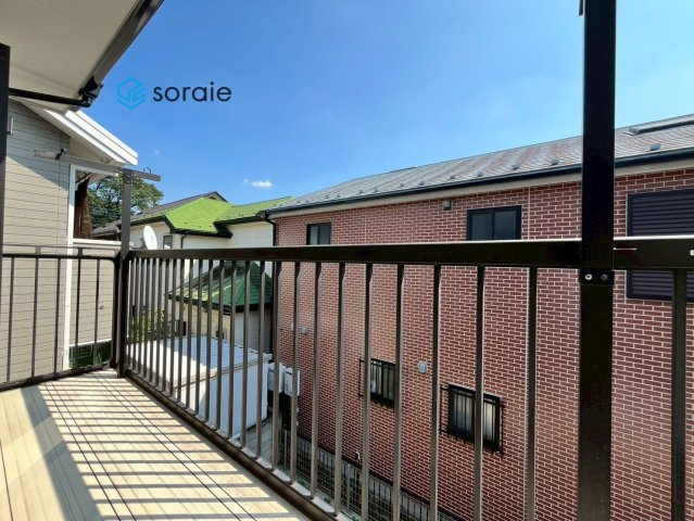 狭山市南入曽２期　リノベーション住宅のバルコニー