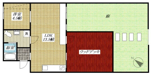 【間取り】 | AURA243多摩平の森