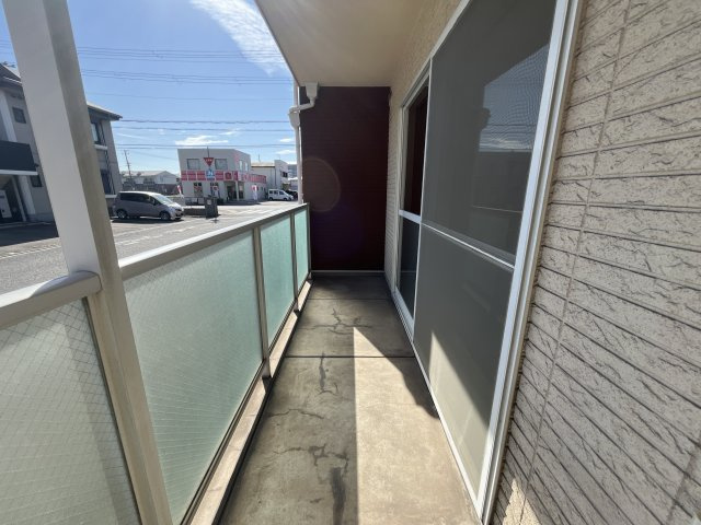 サンローヤルのバルコニー